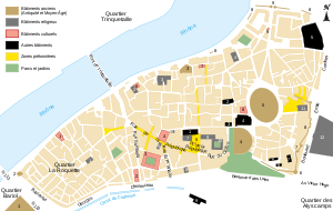 Arles centre-ville map-fr.svg