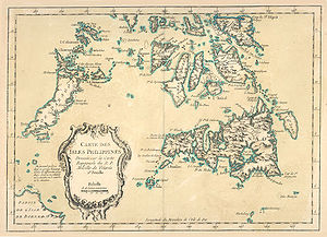 Las islas Filipinas en 1764