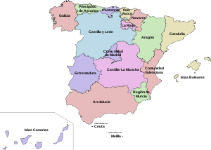 Comunidades autónomas de España