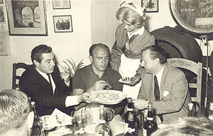 Alfredo Di Stefano (en el centro)