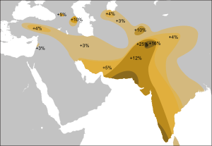 Distribution Haplogroup L Y-DNA.svg