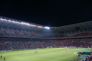 Vista del estadio en el 2010