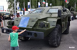 KAMAZ-43269 Vystrel (BMP-97) REA-2009.jpg