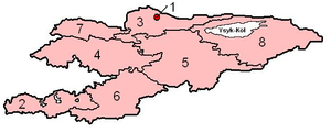 Provincias de Kirguistán