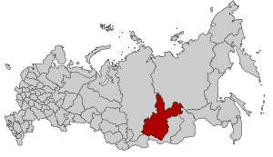 Map of Russia - Irkutsk Oblast (2008-03).svg