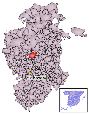 Localización de Villalmanzo