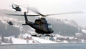 Norwegian military Bell 412SP helicopters.jpg