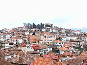Ohrid, la ciudad vieja.