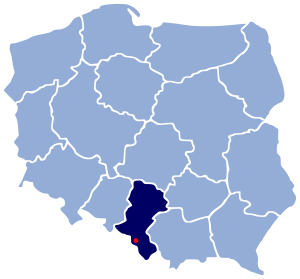 Localización de Cieszyn