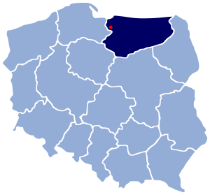 Localización de Elbląg