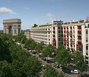 Paris Napoleon Hotel Outside building.jpg