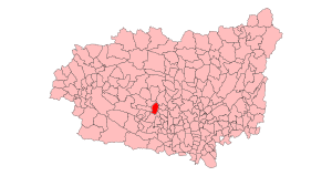 San Justo de la Vega - Mapa municipal.svg