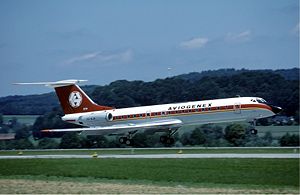 Tupolev Tu-134 of Aviogenex.jpg