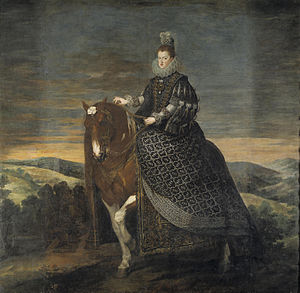 Velázquez - Margarita de Austria (Museo del Prado, 1634-35).jpg