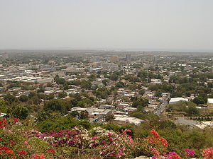 Vista de la ciudad de Ponce.