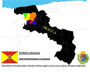 Parroquias del estado Aragua sobre las cuales se extiende el área metropolitana de Maracay