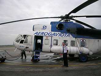 Mi-8 de Aerogaviota
