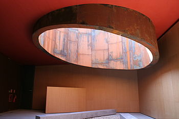 Parte interior del edificio de la galería