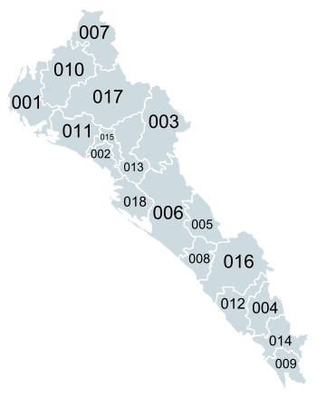 Municipalities of Sinaloa.svg
