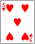 Playing card heart 5.svg