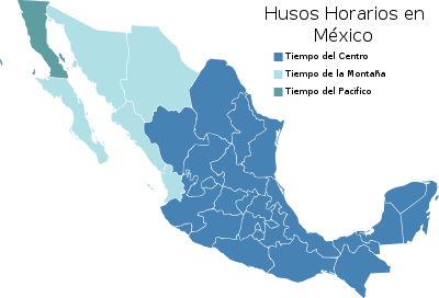 Husos horarios de Mexico.svg