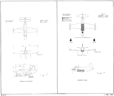 North American FJ-1 Fury line drawings.PNG
