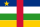 Bandera de República Centroafricana.