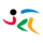 Olympic pictogram Athletics colored flipped.png