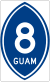 Guam route marker 8.svg