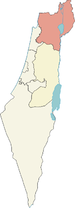 Situación de Distrito Norte de Israel