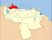 Venezuela Falcon State Location.svg