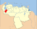 Venezuela Merida State Location.svg
