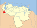 Venezuela Tachira State Location.svg