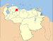 Venezuela Yaracuy State Location.svg