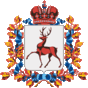 Escudo de Óblast de Nizhni Nóvgorod