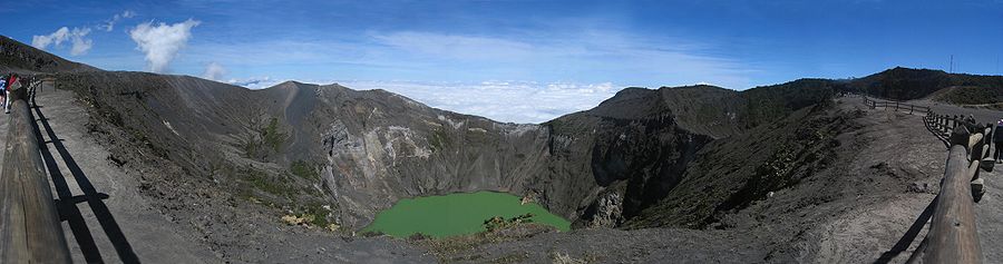 Panorámica del Volcán Irazú.