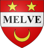 Escudo de Melve  Mèuva