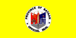 Bandera  de la provincia de Bataán