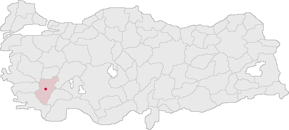 Denizli Turkey Provinces locator.gif