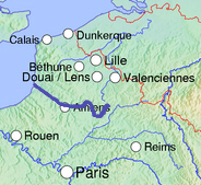 Localización del río Somme