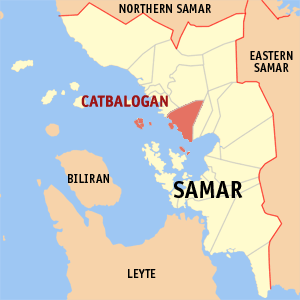 Mapa de Catbalogan