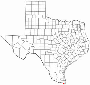 Situación of Brownsville, Texas