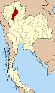 Situación de Provincia de Lampang