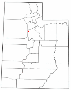 Localización de Cedar Fort, Utah