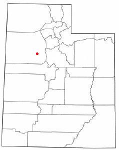Localización de Dugway, Utah